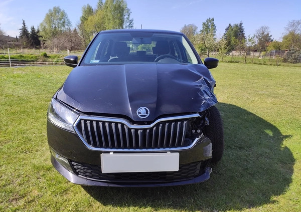 Skoda Fabia cena 34500 przebieg: 31000, rok produkcji 2021 z Nowy Dwór Gdański małe 667